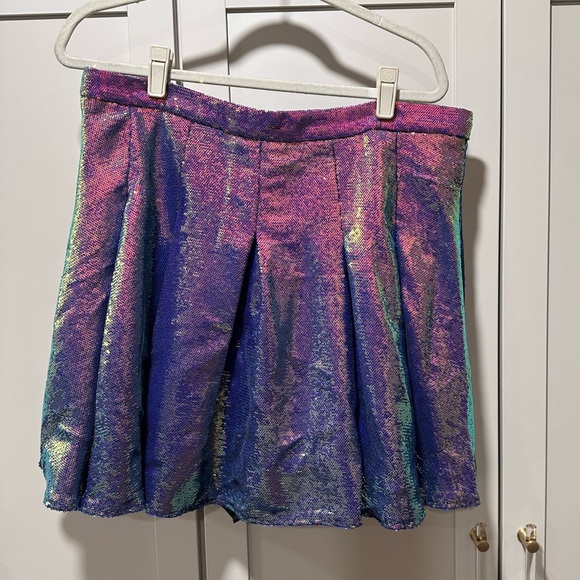 Copper Sequin Skort - Queen of Sparkles - Picture 4 of 6